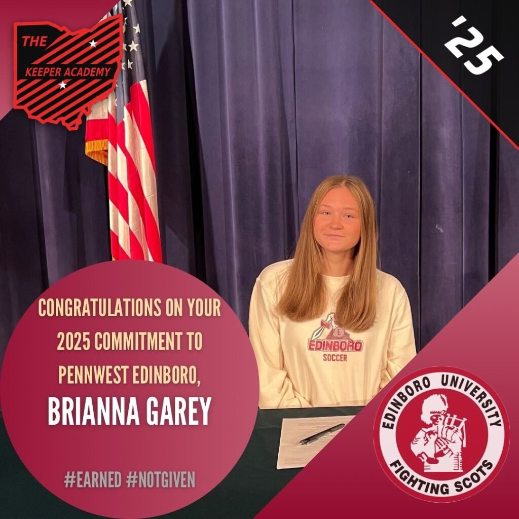Brianna Garey, 2025 goalkeeper commit to PennWest Edinboro