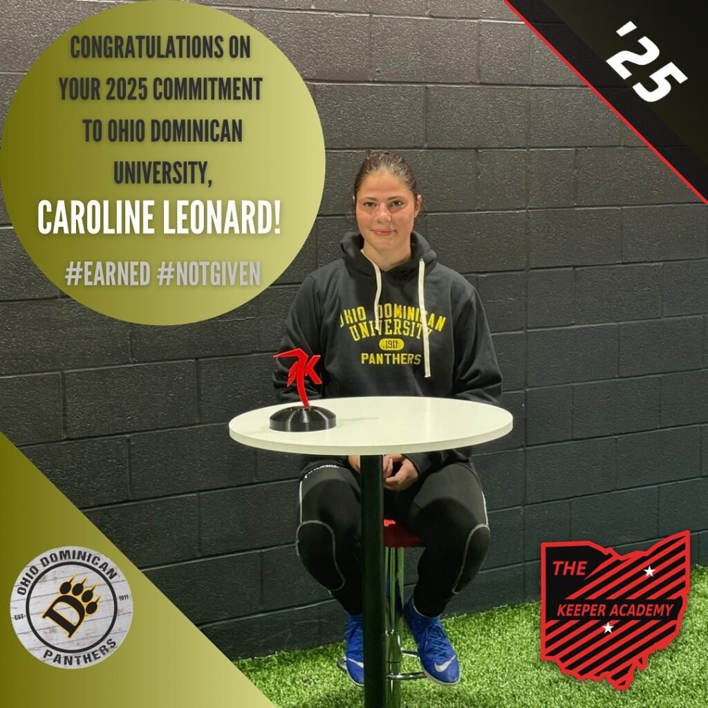 Caroline Leonard, 2025 goalkeeper commit to Ohio Dominican University