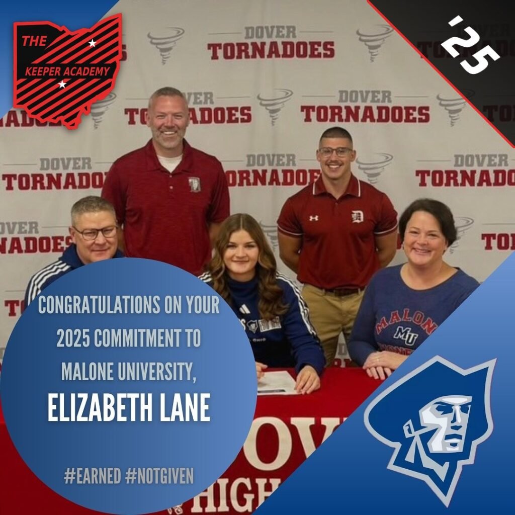 Elizabeth Lane, 2025 goalkeeper commit to Malone University