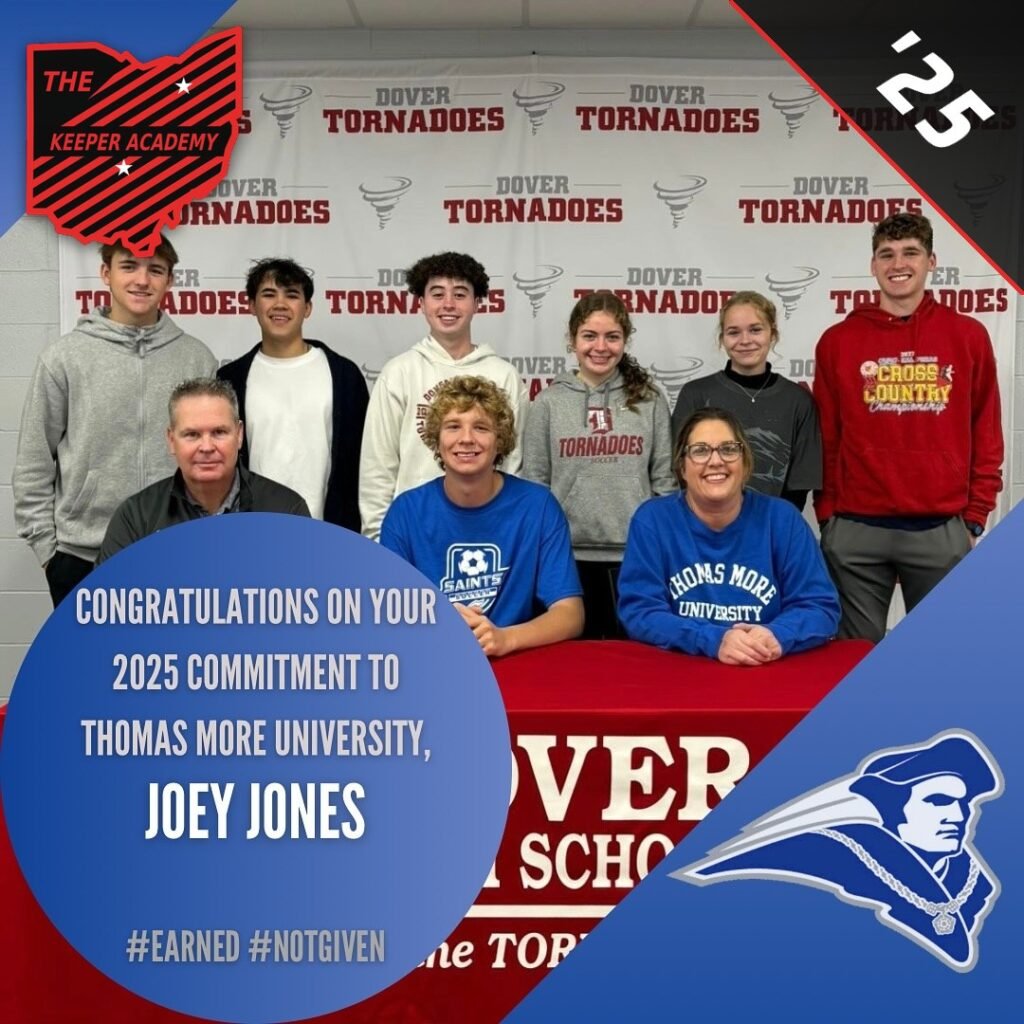 Joey Jones, 2025 goalkeeper commit to Thomas More University