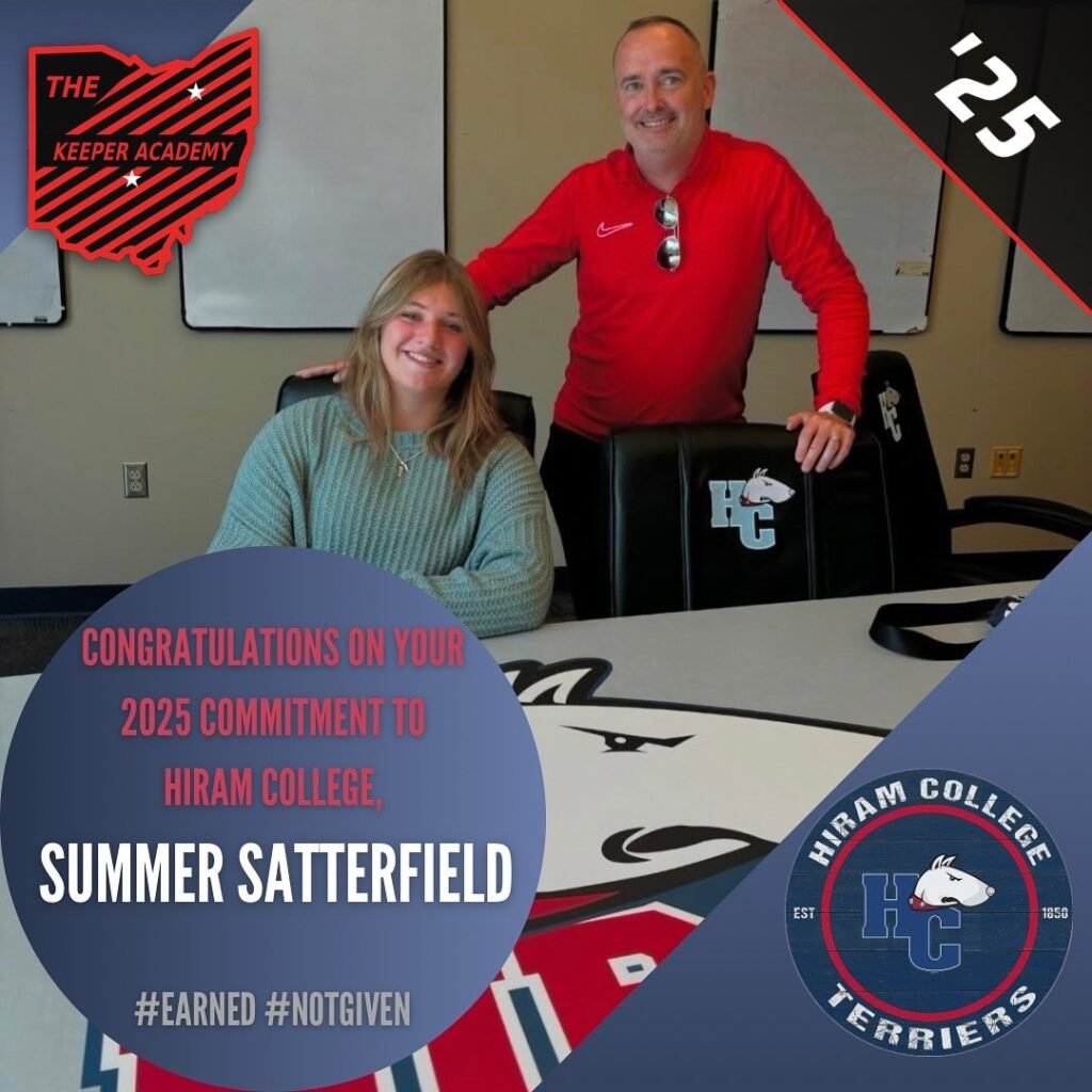 Summer Satterfield, 2025 goalkeeper commit to Hiram College